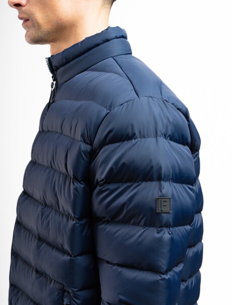 Campera Nylon Capitoneada Clasica Granada Marino