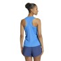 Tops Running Adizero E Tank Mujer Blue