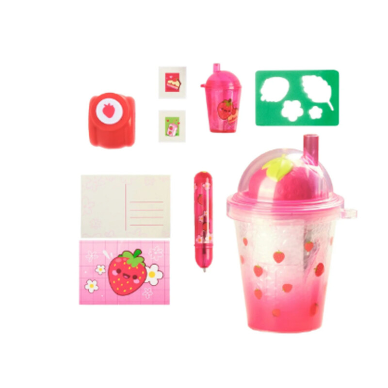 Vasos Mini Cute Cups Real Littles Accesorio de Mochila Real Littles Berrylicious