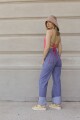 JEAN WIDE MORANGO Azul