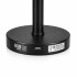 Lampara De Escritorio Mesa Portátil 220V Con Puerto Usb Color Negro