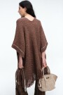 PONCHO SIN MANGAS Marron