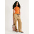 BLUSA SM FEM LARANJA ESCURO