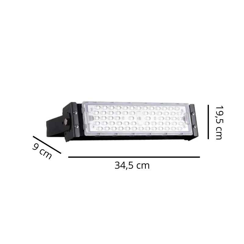 FOCO LED MAX SPORTS 100W 140LM/W 60º Proyector LED Max Sports 100W Luz Neutra