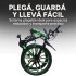 Bicicleta JJFH Rod 26 Doble Suspensión Plegable Freno Disco Color Verde