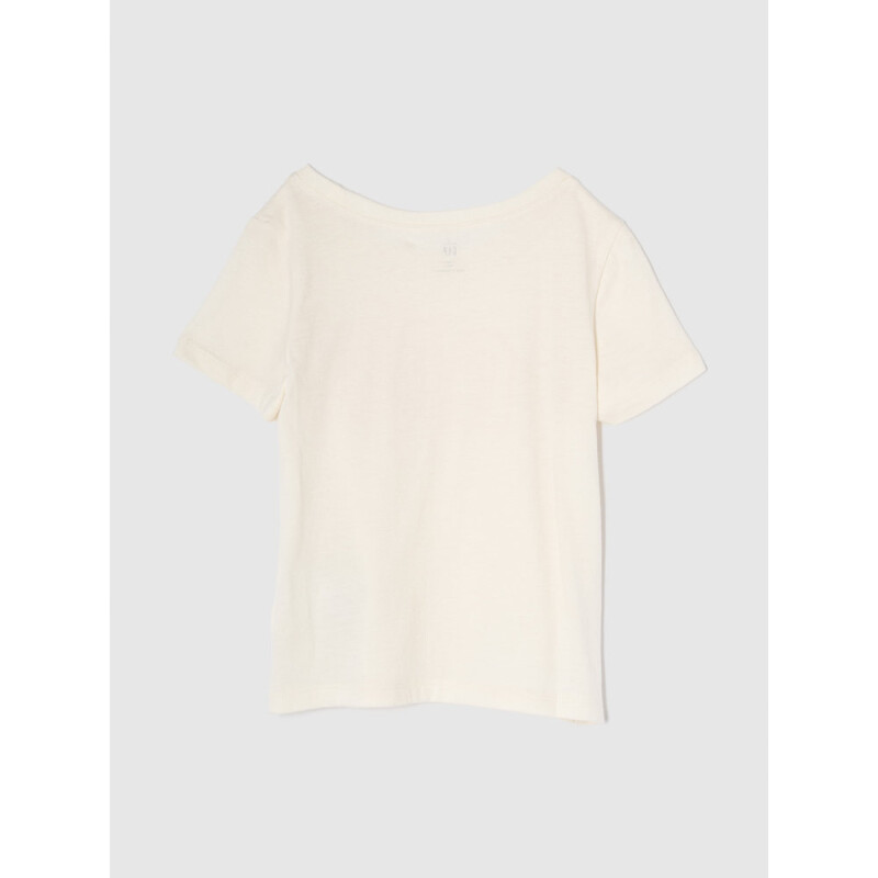 V-HS SS LOGO T IVORY FROST