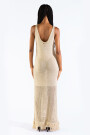 FRINGES DRESS Gold