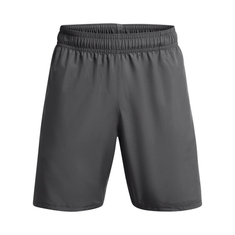 UA Tech Woven Wordmark Short-BLU GRY-025