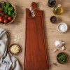 Tabla de Madera Artesanal de Eucalitpo Rojo Con Mango Mediana Modelo 2
