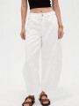 Pantalon Rynara Marfil / Off White