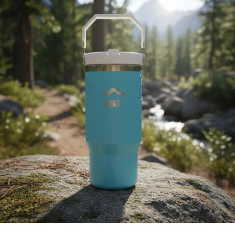 Termo Grip Max 890 ML Hike Color Celeste