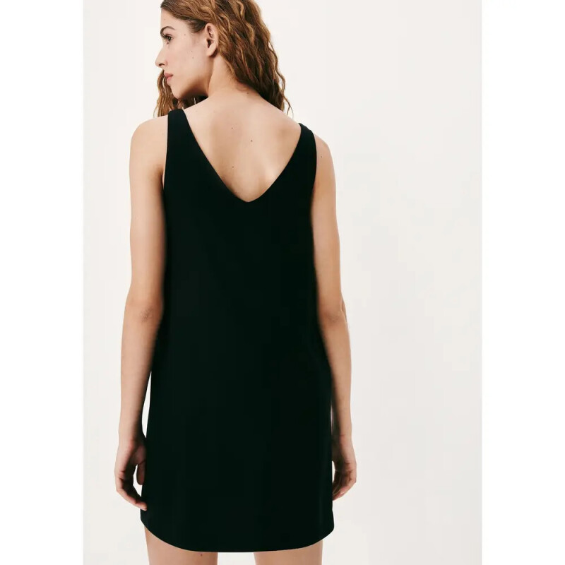 VESTIDO CURTO FEM PRETO ESCURO
