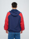 Campera Venti Nacional Hombre Azul Marino, Rojo