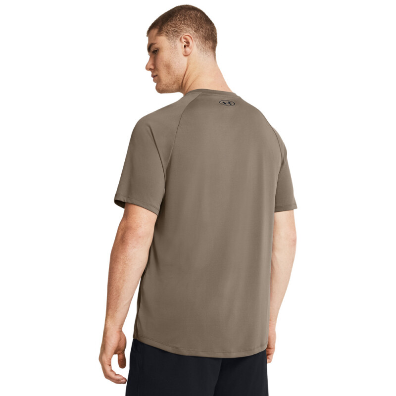 UA Tech 2.0 SS Tee-RED BRN-200