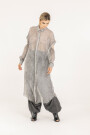 CAMISA LARGA Gris