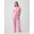 V-POPLIN PANT SP FAM PINK GINGHAM