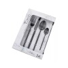 Set 24 Piezas Cubiertos - Acero Inox Mate Tokio - Negro Set 24 Piezas Cubiertos - Acero Inox Mate Tokio - Negro