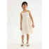 VESTIDO SM FEM BEGE