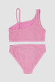 BIKINI RUFFLE 6-18A ROSADO