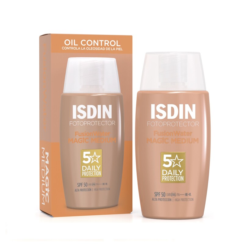 Protector Solar Isdin Fusion Water Color Spf 50+. 50 Ml. Protector Solar Isdin Fusion Water Color Spf 50+. 50 Ml.