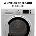 SECARROPAS WHIRLPOOL W3D91WEES FRONTAL CONDENSACION blanco