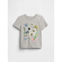 SS VALUE GRPH_MAR LIGHT HEATHER GREY B08