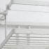 Estante organizador de pared para baño Blanco