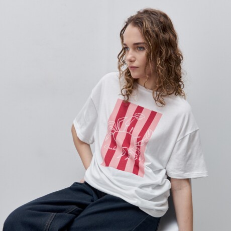 REMERA CRABY Blanco