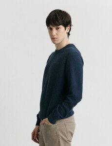 470982 SWEATER HARRY Azul Piedra
