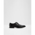 EMELIO BLACK LEATHER GOLD