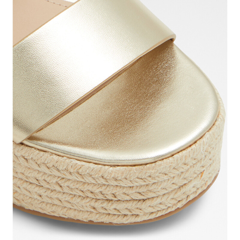 KEONI DARK YELLOW SYNTHETIC CHAMPAGNE