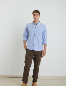 012621 CAMISA HARRY Azul