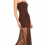 VESTIDO SELENE MARRON
