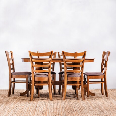 Mesa De Comedor Oval Sandy 150 Cm U