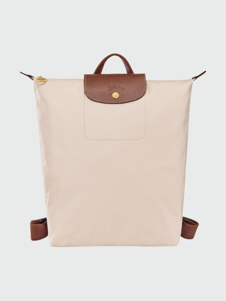 LONGCHAMP - LE PLIAGE ORIGINAL, MOCHILA M Marfil