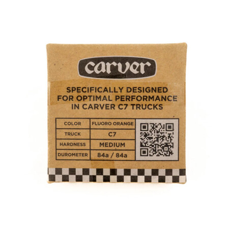 Bushings Carver C7 Medium 84a Orange Glo Bushings Carver C7 Medium 84a Orange Glo