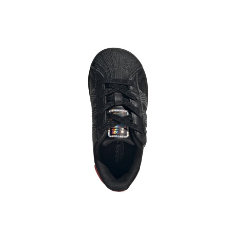 Championes adidas Superstar Con Luces Led De Niño Black