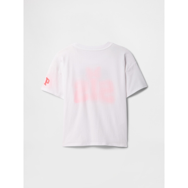 V-DIS FAM LOGO SS TEE SP DIS FAM WHT TE SP25