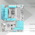 Motherboard B860m Challenger Wifi White Ddr5 Lga1851 PLACA MADRE ASROCK B860 CHALLENGER WIFI