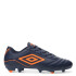 Championes de Fútbol 11 Infantiles Umbro Classico III HG Azul Marino - Anaranjado