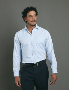 012686 CAMISA HARRINGTON LABEL Celeste