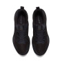 Low Lace Up Sneaker Black Mesh