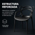 Silla de Comedor ComboHome Allegra Pack X6 Negro 1