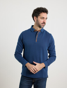 520910 SWEATER HARRY Azul Piedra