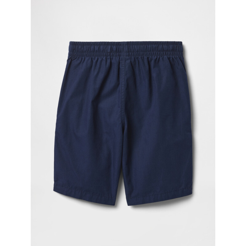 V-RELAXED PO WOVEN SHORT TAPESTRY NAVY