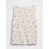 V-SL BOATNECK TANK LIGHT BLUE FLORAL