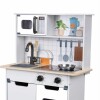 Cocina Hape con Luz y Sonido - gris - con microondas Cocina Hape con Luz y Sonido - gris - con microondas