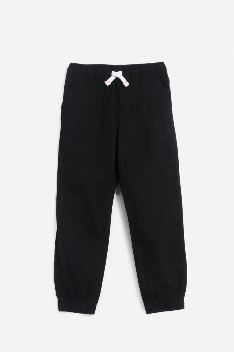 Jogger gabardina NEGRO