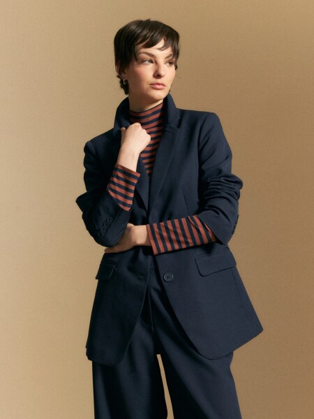 BLAZER ALLIE SEGO AZUL