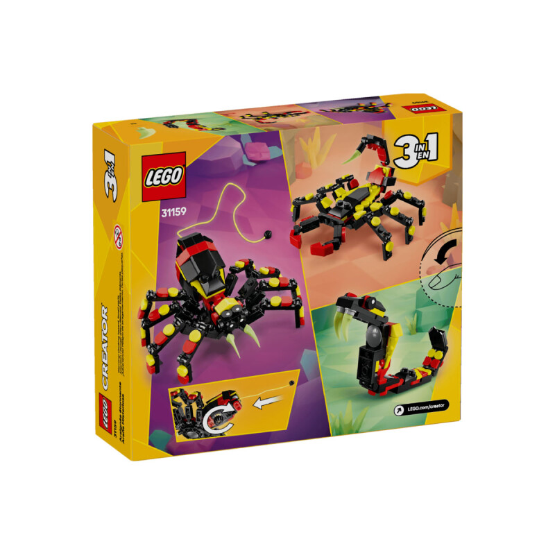Araña Misteriosa Sets Creator 3 en 1 Fauna Salvaje Lego Araña Misteriosa Sets Creator 3 en 1 Fauna Salvaje Lego